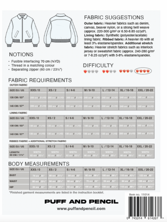 Puff and Pencil - Bomber Jacket 