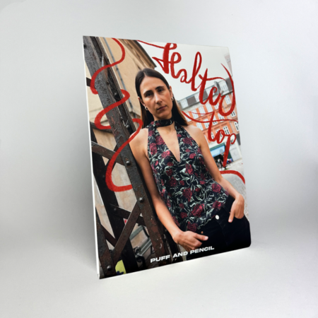 Puff and Pencil - Halter Top 