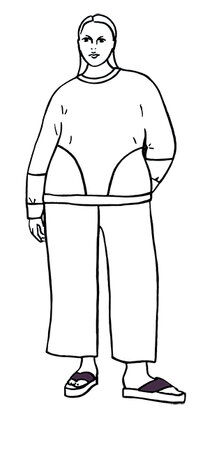 Tauko Magazine - Lumi Jumper - PDF PATTERN