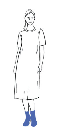 Tauko Magazine - Nordic Tee - PDF PATTERN