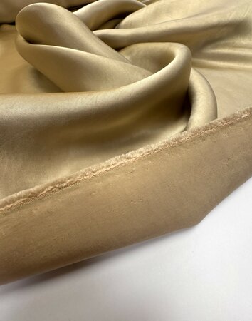 DEADSTOCK Moire Golden VISCOSE 