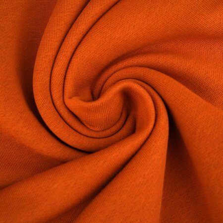 COUPON 120 CM Stoffonkel - Roest SWEAT GOTS