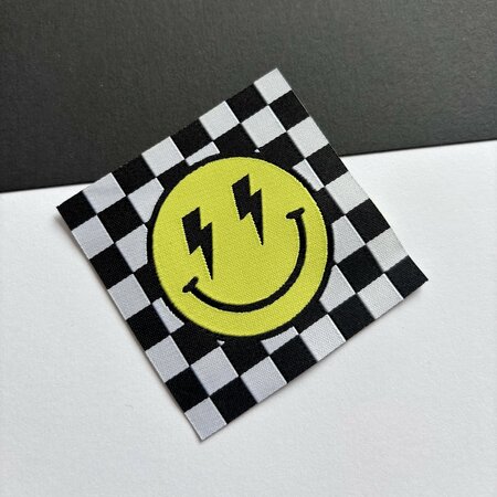 Loop&Label XXL - Smiley Bliksem