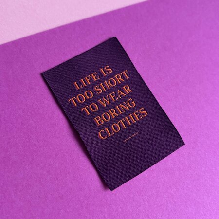 Loop&Label XXL - Life is to short to wear boring clothes