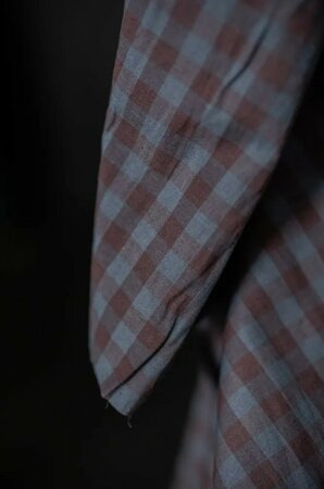 COUPON 165 CM Merchant & Mills - Damson Gingham Organic Cotton/Linen