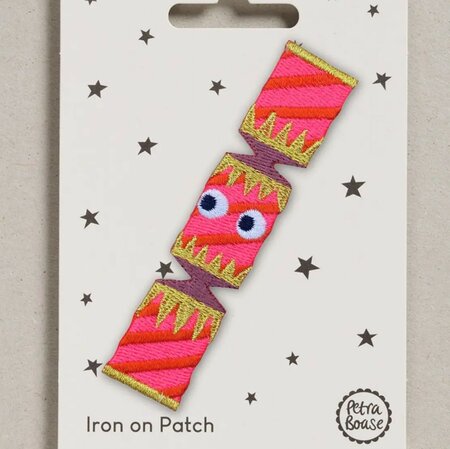 Petra Boase - Iron on Patch - Christmas Cracker
