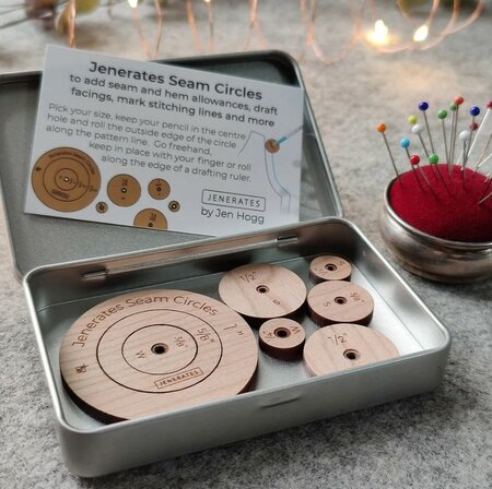 Jenerates - Houten zoomcirkels INCH - FSC