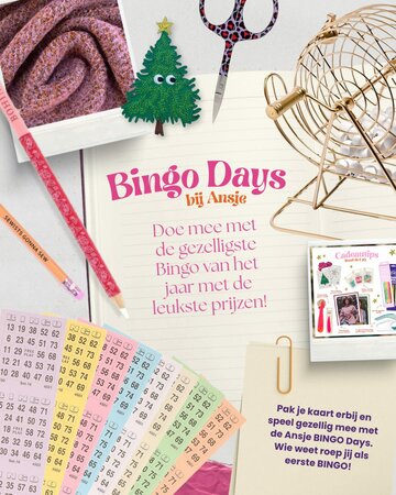 Ansje December Bingo 2025
