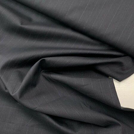 DEADSTOCK Gray Lurex COTTON BATISTE