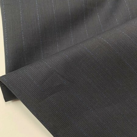 DEADSTOCK Gray Lurex COTTON BATISTE