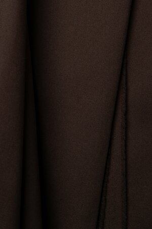 COUPON 115CM Atelier Brunette GABARDINE LIGHT Oat Chocolate