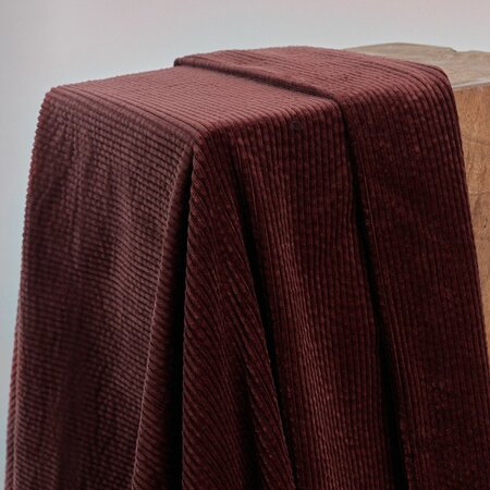 COUPON 110 CM Atelier Brunette Velvet Bubble Crispy Brownie CORDUROY