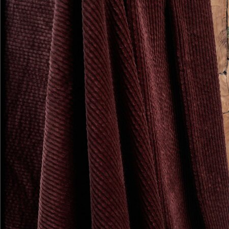 COUPON 110 CM Atelier Brunette Velvet Bubble Crispy Brownie CORDUROY