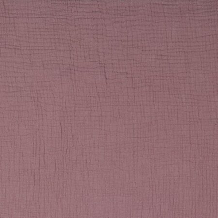 COUPON 70 CM Verhees GOTS - Light Lilac - Double Gauze/hydrofiel 