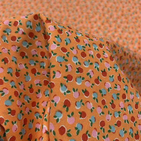 Liberty London - Fruit Twist Peachy Orange Quilt KATOEN
