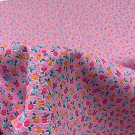 Liberty London - Fruit Twist Pink Quilt KATOEN