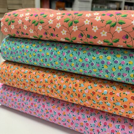 Liberty London - Strawberry Picking Quilt KATOEN