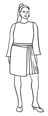 Tauko Magazine - Kristi Skirt - PDF PATTERN