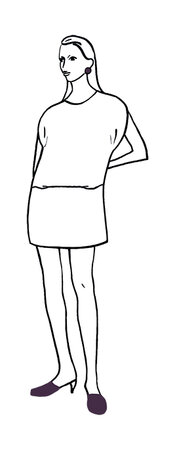 Tauko Magazine - Kaari Dress & Top - PDF PATTERN