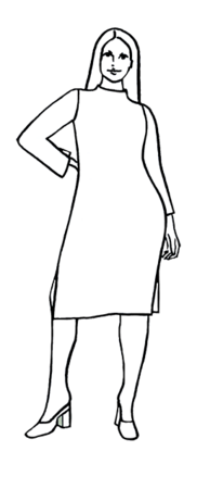 Tauko Magazine - Hiutale Dress - PDF PATTERN