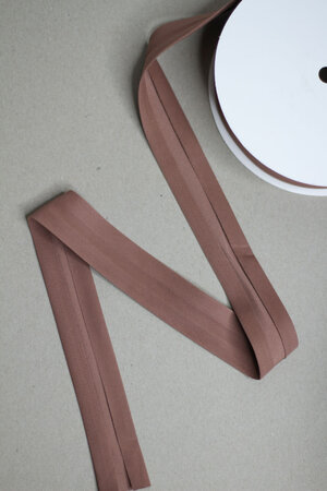 COUPON 110CM Mind the Maker - OLD ROSE BIAISband