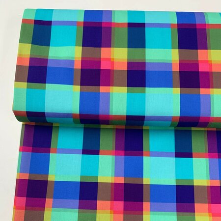 Windham Fabrics - Neon Squares CANVAS