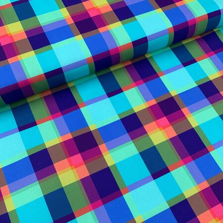 Windham Fabrics - Neon Squares CANVAS