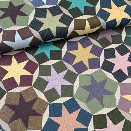 Windham Fabrics - Geometric Stars CANVAS