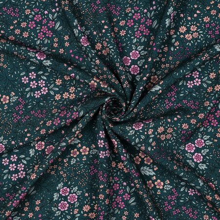 Verhees - Little Green Flowers LENZING™ ECOVERO™ VISCOSE