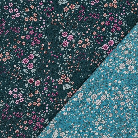 Verhees - Little Green Flowers LENZING™ ECOVERO™ VISCOSE