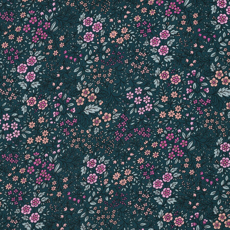 Verhees - Little Green Flowers LENZING™ ECOVERO™ VISCOSE