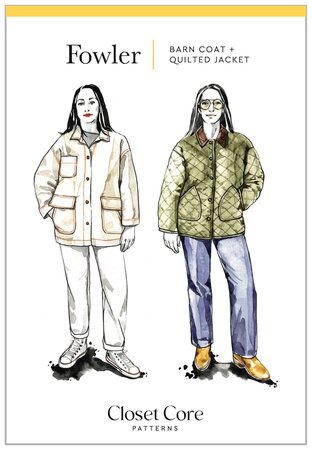 Closet Core Patterns - Fowler Jacket UNISEX