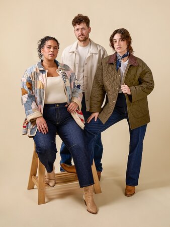 Closet Core Patterns - Fowler Jacket UNISEX