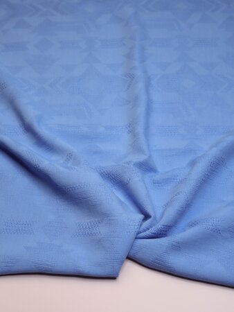 meetMILK Vita Jacquard - Bright Blue - VISCOSE ECOVERO MIX