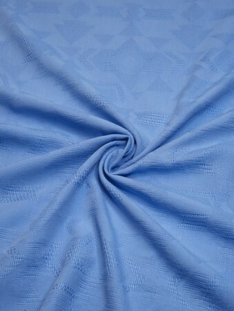 meetMILK Vita Jacquard - Bright Blue - VISCOSE ECOVERO MIX