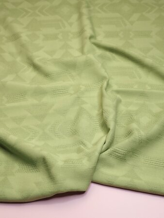 meetMILK Vita Jacquard - Soft Apple - VISCOSE ECOVERO MIX