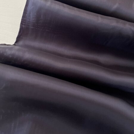 COUPON 60CM CUPRO voeringstof Blue Nights