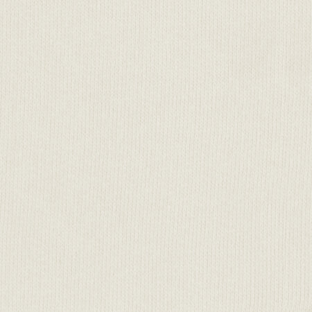 COUPON 160 CM C. Pauli - Off White brushed sweat GOTS