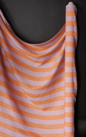 COUPON 125 CM Merchant & Mills - Suger Cookie Stripes Linen 