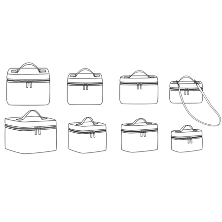 Ikatee - Bristol - Vanity Case, Lunch Box or Bag 