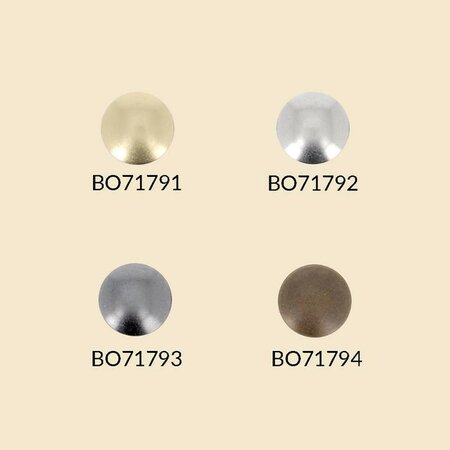 Bohin Magische drukknoop kunststof Metallic - KIES DE KLEUR