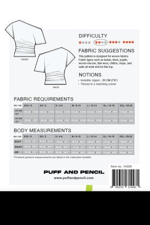 Puff and Pencil - Drop Top 