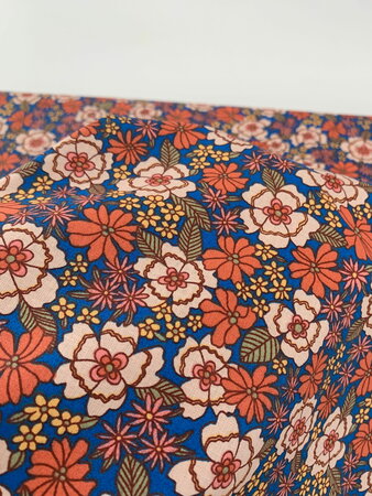Betti Blue/Orange COTTON OEKO-TEX