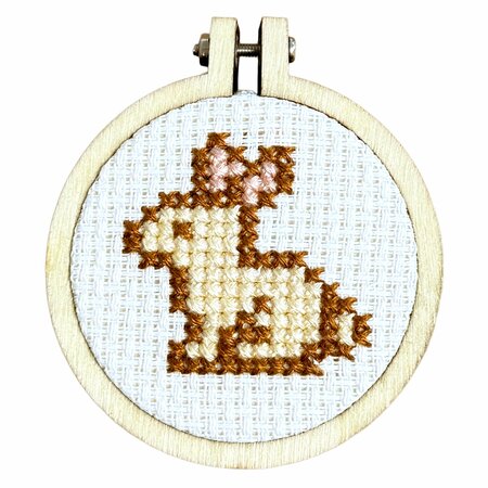 Cross Stitch Mini Kit - Some Bunny Loves You
