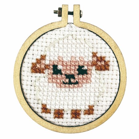 Cross Stitch Mini Kit - Love Ewe!