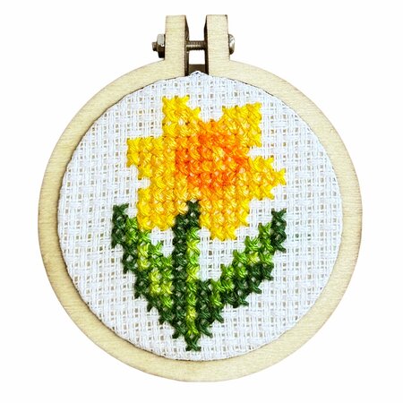 Cross Stitch Mini Kit - You Brighten My Day!
