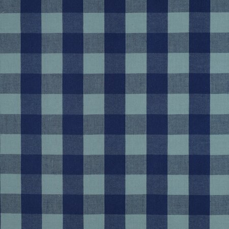 Verhees - Yarn Dyed Check Blauw/Groen - KATOEN