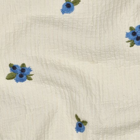 Verhees - Gestreept embroidery - Double Gauze 