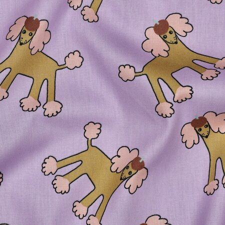 VERHEES X JENNIFER BOURON - Poedel Lavendel - POPLIN KATOEN (GOTS)