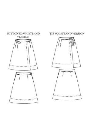 Merchant & Mills - Nevis Skirt 6-18 Papier patroon